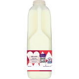 Ocado skimmed milk 2 pints, imported from the UK