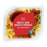 M&S orzo and slow roasted tomatoes salad 200g, imported from the UK