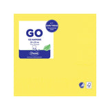 Duni Yellow 2 Ply Paper Party Napkins 125 Pack