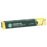 Starbucks vanilla flavoured coffee capsules 10 pack (British brand)