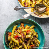 Ocado refill-reuse penne pasta 1kg, imported from the UK
