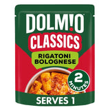 Dolmio Classics Rigatoni Bolognese microwave pasta meal 250g - British product