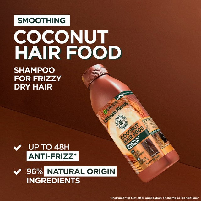 Garnier Ultimate Blends Coconut Shampoo 350ml - British product