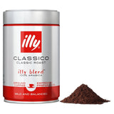 Illy espresso ground coffee Classico medium roast 250g, UK version