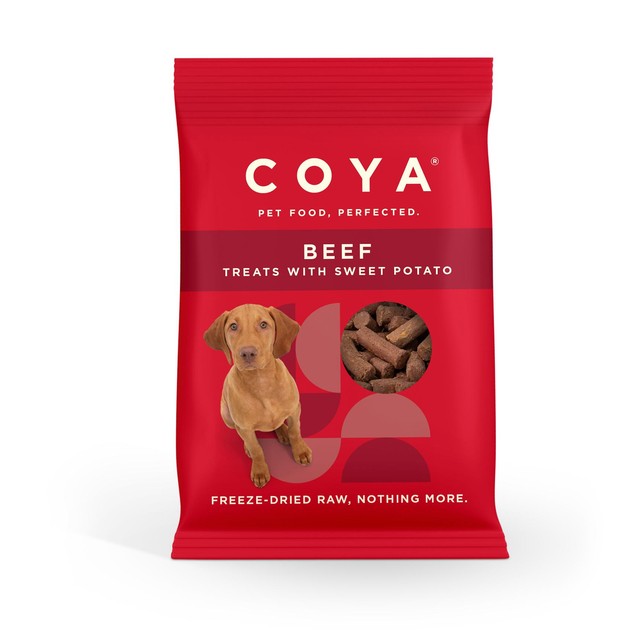 Coya Freeze-Dried Raw Adult Dog Treats Beef 40g - British product