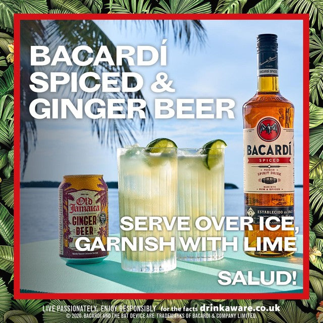Bacardi Spiced Rum 70cl - British product