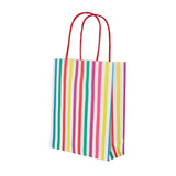 Talking Tables Striped Rainbow Paper Party Bags 8 per pack