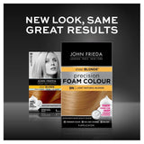 John Frieda Precision Foam hair dye in Light Natural Blonde, UK version