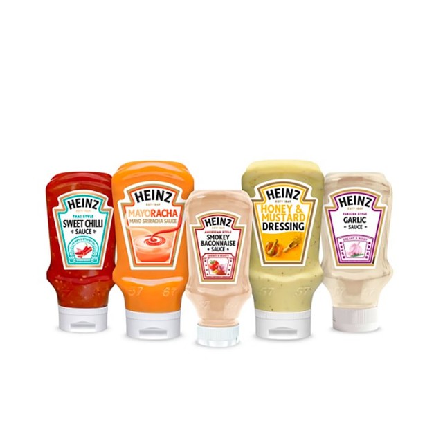 Heinz Garlic Sauce Plastic Bottle 400ml - British product