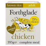 Forthglade Natural Brown Rice Wet Dog Food Chicken with Veg 395g