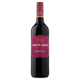Carta Roja Crianza Monastrell Tempranillo red wine 75cl - British product