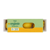 M&S Organic Unwaxed Lemons Fresh Fruit 4-Pack