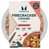Myprotein Firecracker Chicken ready meal 325g, imported from the UK