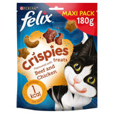 Felix Crispies Chicken and Beef Cat Treats 180g