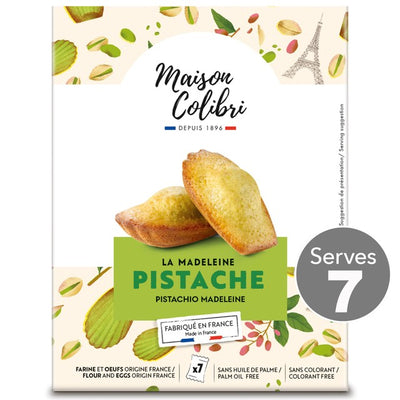 Maison Colibri Pistachio Madeleine Pastry 175g