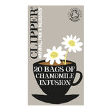 Clipper organic chamomile tea bags 20 count - British product