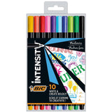 Ultra-Fine 0.8mm Fineliner Marker Pens, Pack of 10