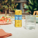 San Pellegrino Essenza Lemon Flavoured Sparkling Mineral Water 4 x 330ml (British brand)