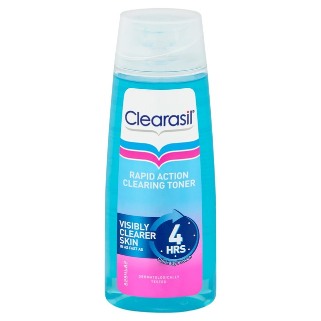 Clearasil Rapid Action Deep Pore Acne Toner 200ml - British product