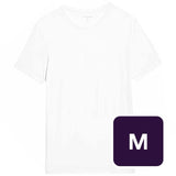 M&S Men's Supima Cotton Blend T-Shirt Vest, White, Medium