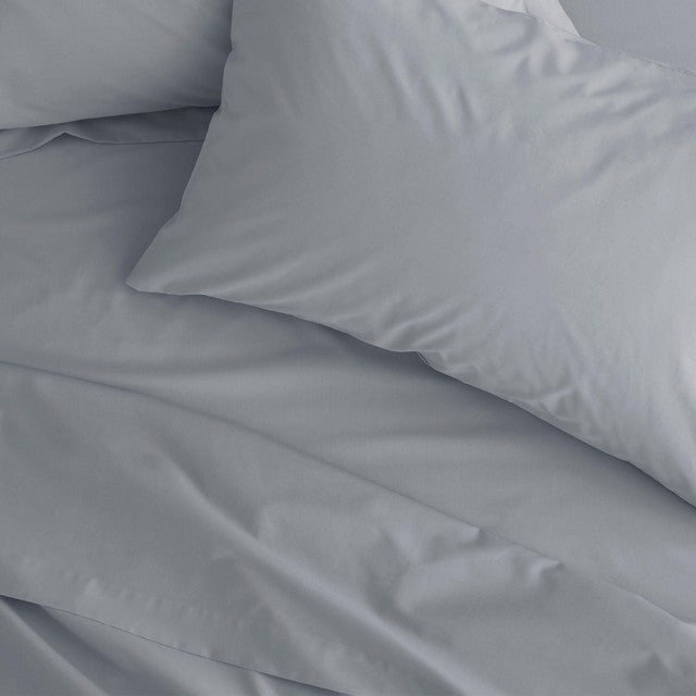 Catherine Lansfield grey double fitted sheet - British product