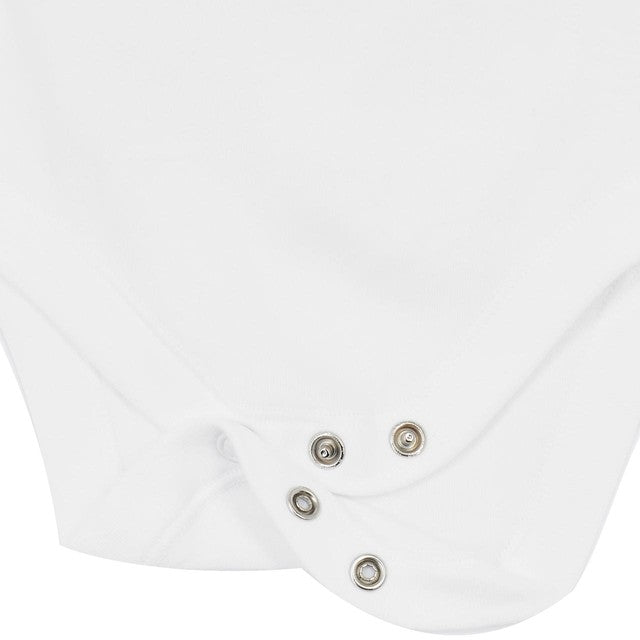 M&S Baby Bodysuits White 6-9 Months, imported from the UK