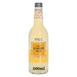 M&S Light Ginger Ale Low Calorie Drink 500ml