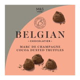 M&S Belgian Marc De Champagne Cocoa Dusted Chocolate Truffles 260g