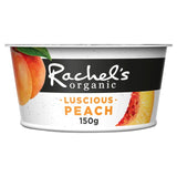 Rachel's Organic Forbidden Peach yogurt 150g, imported from the UK