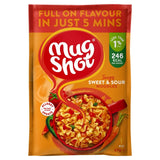 Mug Shot sweet and sour noodles sachet 67g, imported from the UK