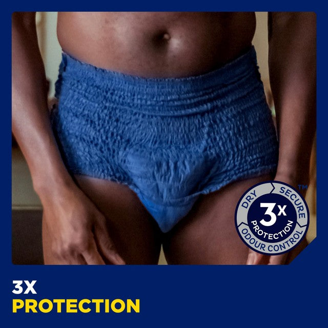 TENA Men Active Fit Incontinence Pants Plus Small Medium (British brand)