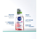 NIVEA Glow Eye Make-up Remover 125ml, imported from the UK