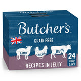 Butcher's jelly dog food variety pack 400g - British product
