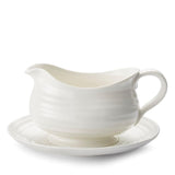 Sophie Conran White Gravy Boat and Stand 1pt