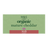 Organic British Mature Cheddar Cheese 350g