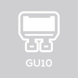 TCP LED GU10 daylight non-dimmable spotlight bulb 5 pack (British brand)