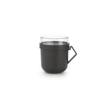 Brabantia Make & Take Soup Mug Dark Grey Travel Mug 0.6L