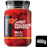 Peppadew Piquanté Peppers 400g jar, imported from the UK