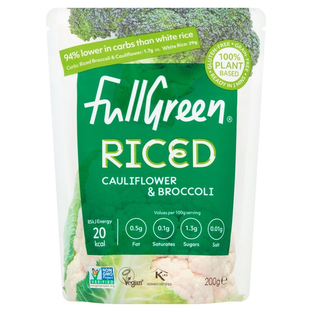 Cauli Rice riced cauliflower with broccoli 200g - British product