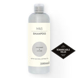 M&S Everyday Shampoo Coconut & Lychee 500ml
