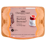 Clarence Court Burford Brown 6 medium eggs - British product