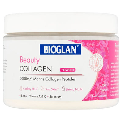 Bioglan Beauty Collagen Powder Hair, Skin & Nails Supplement 151g