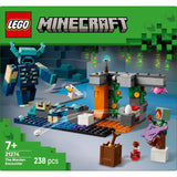 LEGO Minecraft The Warden Encounter building set with 238 pieces, UK version
