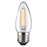 TCP Candle LED Coated Screw 40W light bulb (British brand)