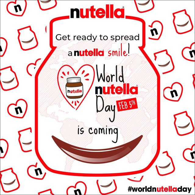 Nutella hazelnut chocolate spread 350g, imported from the UK