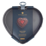 MasterClass Non-Stick Springform Heart-Shaped Cake Tin 21 x 23 x 7.5 cm