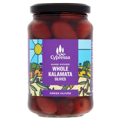 Cypressa Whole Kalamata Olives in Brine 345g