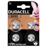 Duracell CR-2032 lithium coin battery 4 pack - British product