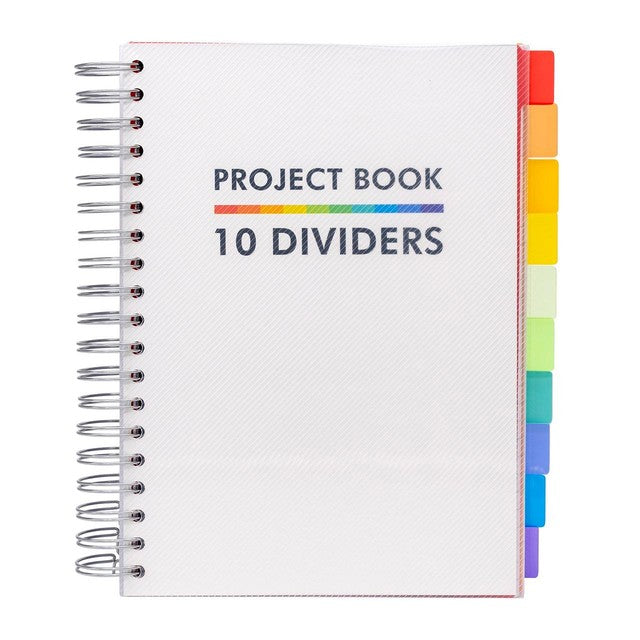 Pukka Pads white B5 project book, imported from the UK