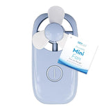 Gem Imports Oxycool mini portable fan in assorted colours, imported from the UK